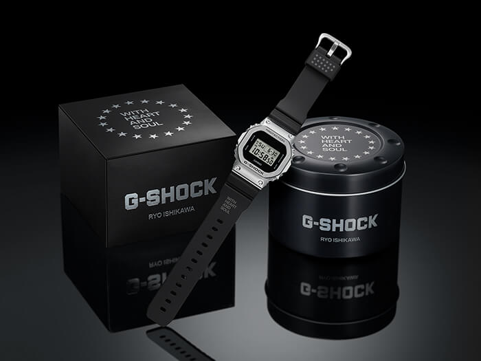 Ryo Ishikawa x G-Shock DW-5600RI22-1JR: Third collab with the
