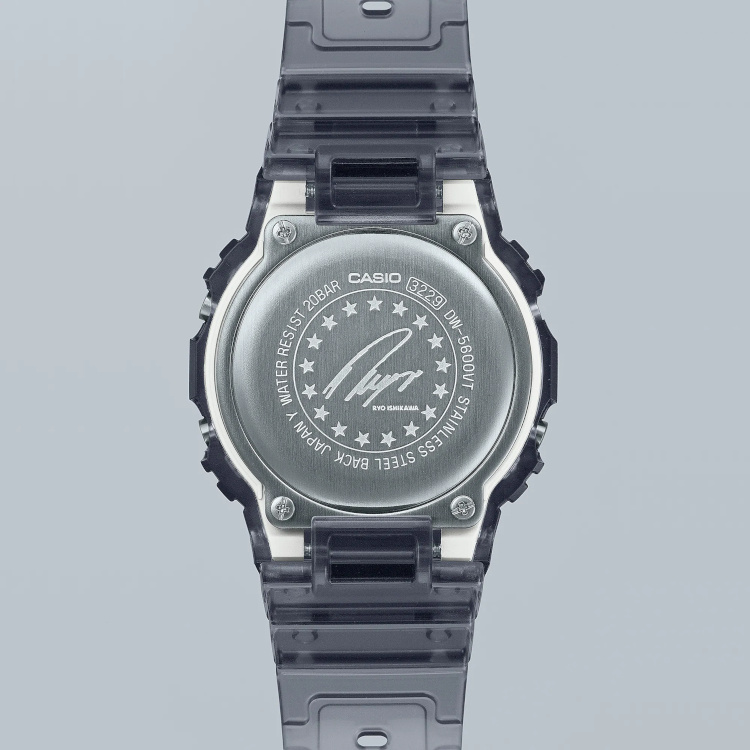 Ryo Ishikawa x G-Shock DW-5600RI22-1JR: Third collab with the