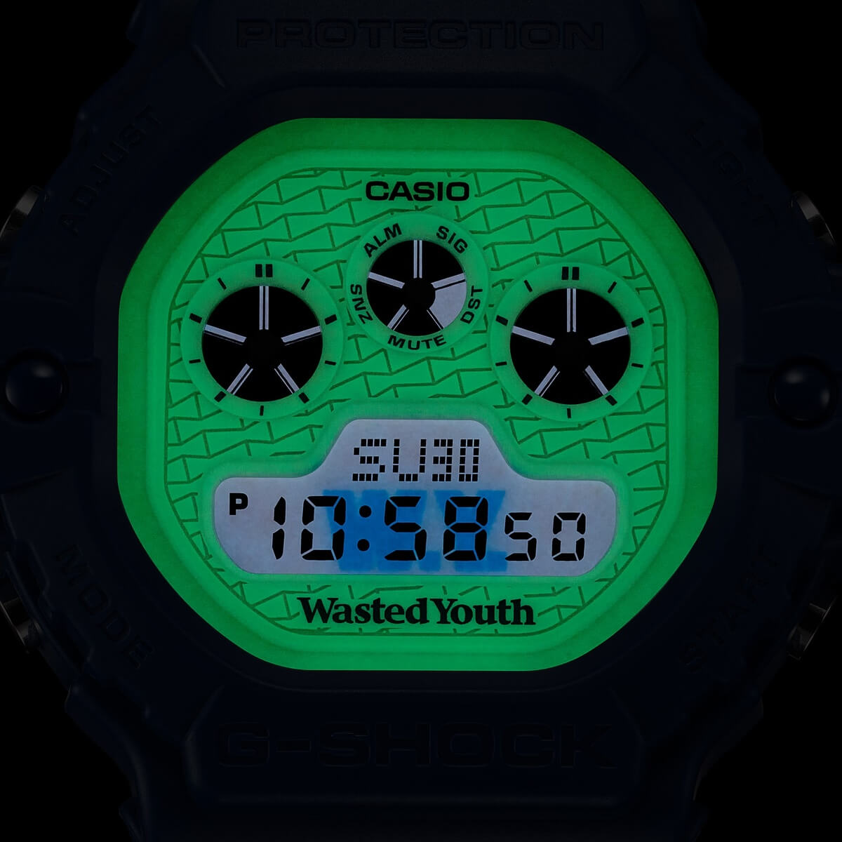 Wasted Youth x G-Shock DW-5900WY-2 collaboration features the