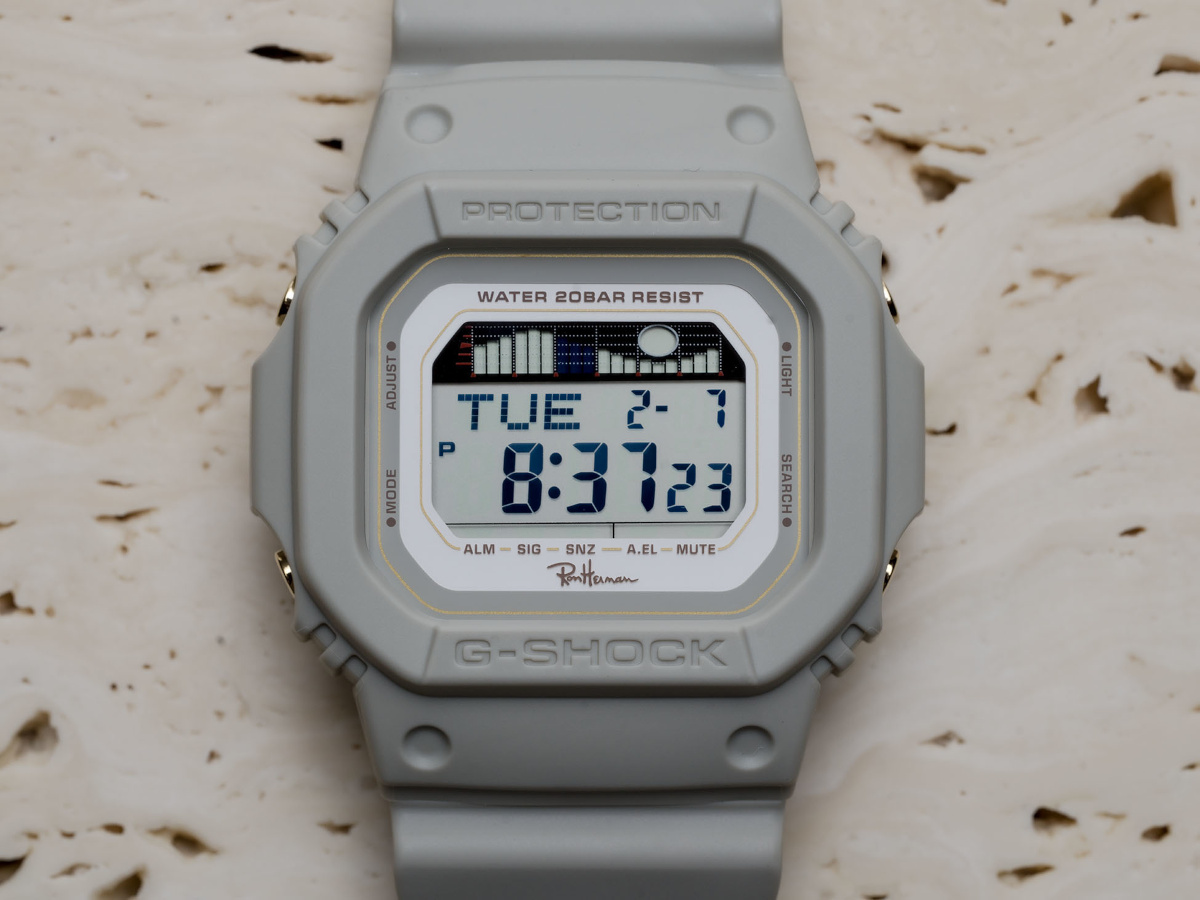 Ron Herman x G-Shock G-LIDE GLX-5600 surfing watch for 2023 - G