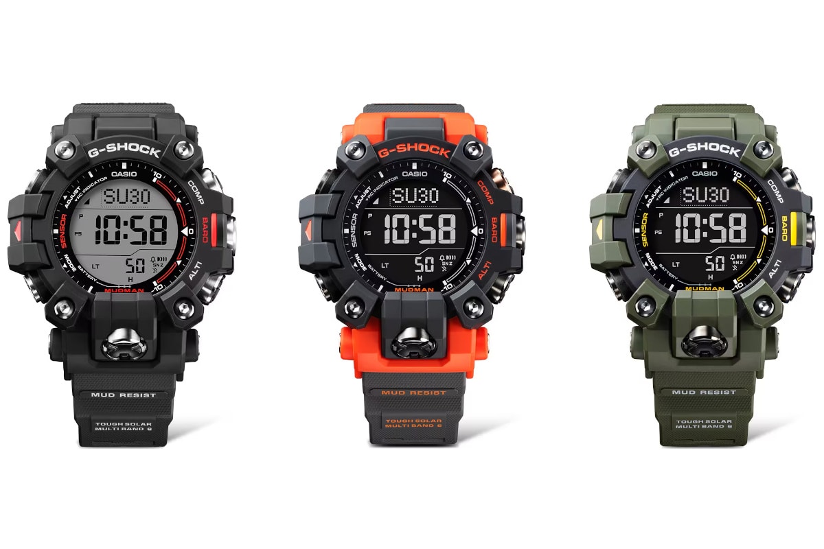 G-Shock Mudman GW-9500 has a Pro Trek-style duplex LCD display