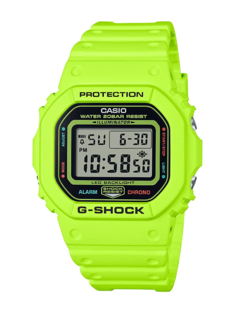 G-Shock 'Energy Pack' series features classic squares (DW-5600EP