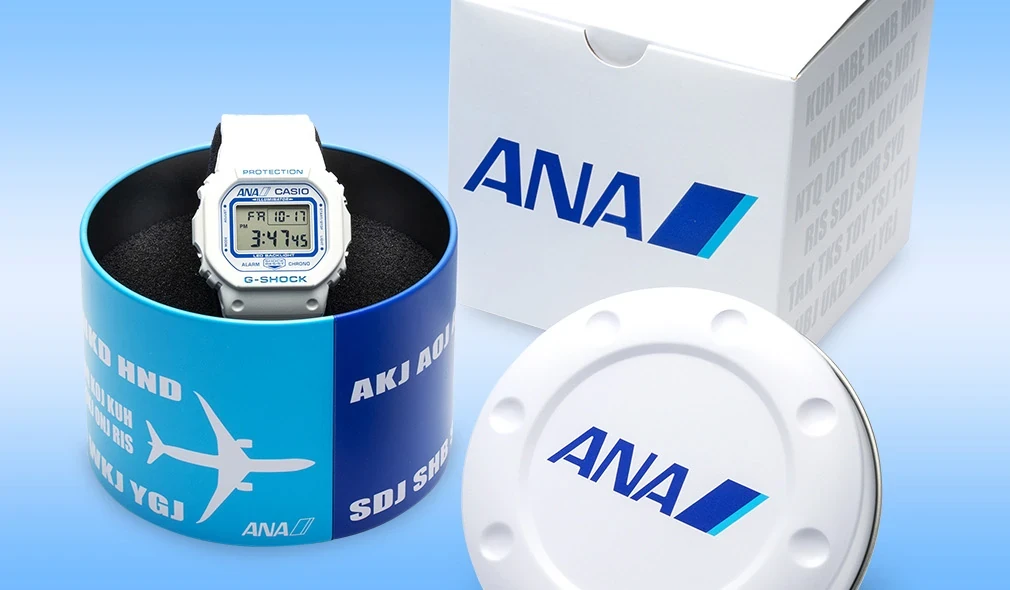 ANA launches G-Shock DW-5600 collaboration in Japan - G-Central G