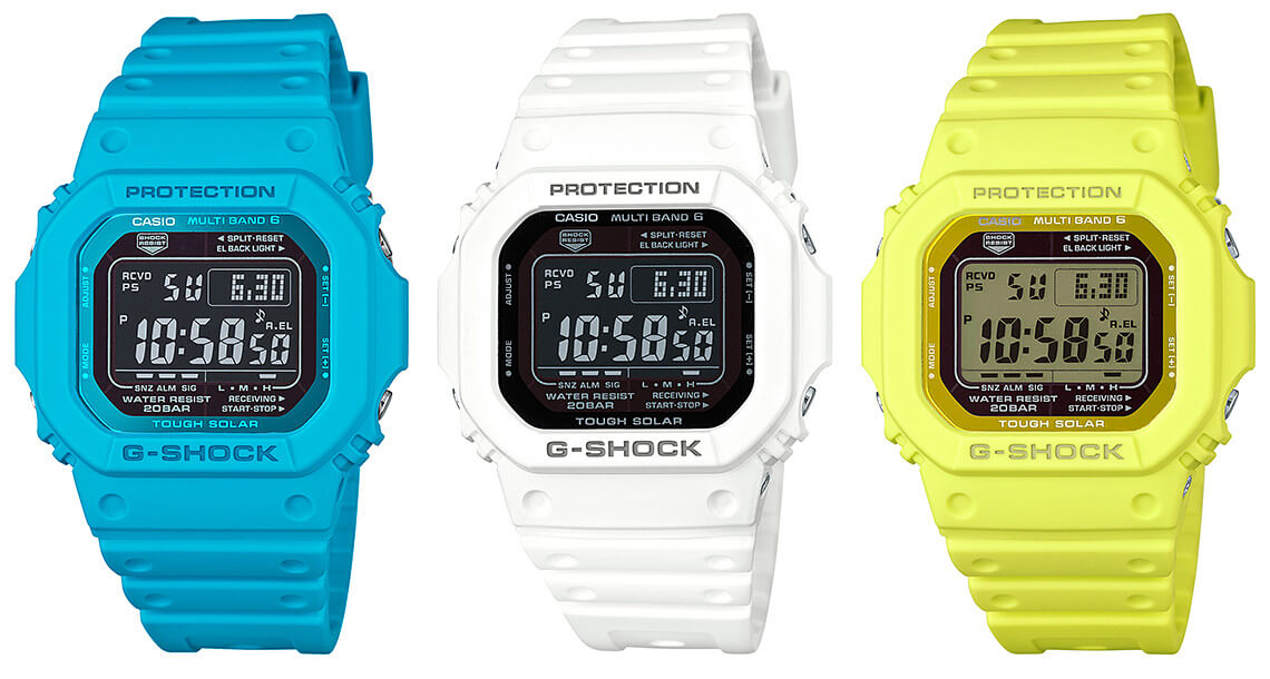 G-Shock DW-5600M, GW-M5610MD and Baby-G BGD-5000MD - G-Central G