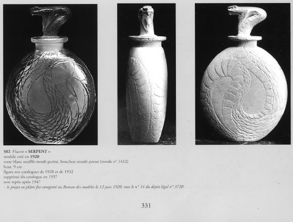 1920年「蛇」《ギャルリーオルフェ》
