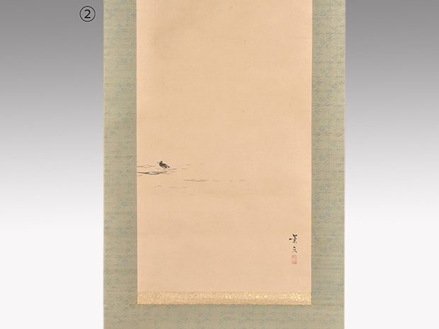 松村景文 三夕の図 双幅（2本) | 古美術ささき