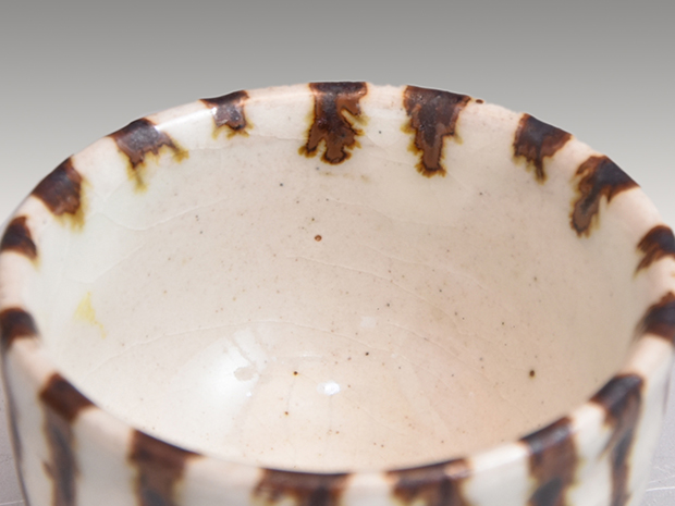 陶盃 ぐい吞 加藤土師萌(作) 共箱 | 古美術ささき