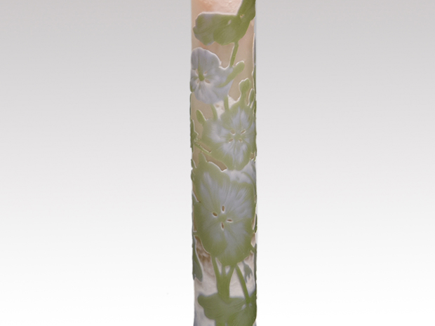 エミール・ガレ 紫陽花文 一輪挿し 1904～1906年頃 高さ17cm | 古美術