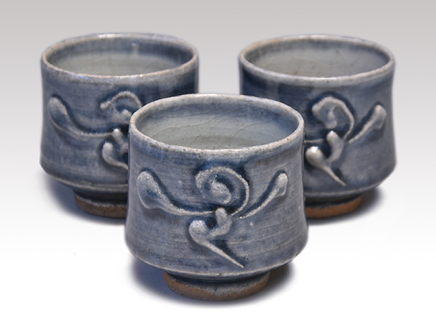 河井寛次郎 真作 双花文陶筥 鑑定済み 共箱 極美品 河井寛次郎 真作 双