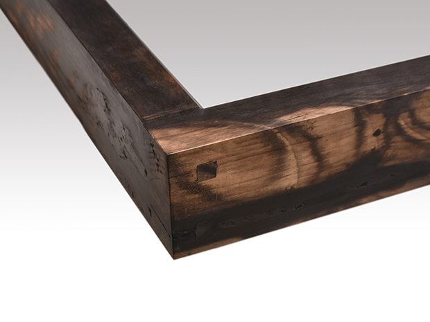 黒柿 炉縁 萬匠（作） 共箱 未使用 | 古美術ささき