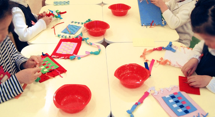 手先の巧緻性クラス | 年長児対象 | 「こぐま会」(幼児教育実践研究所)