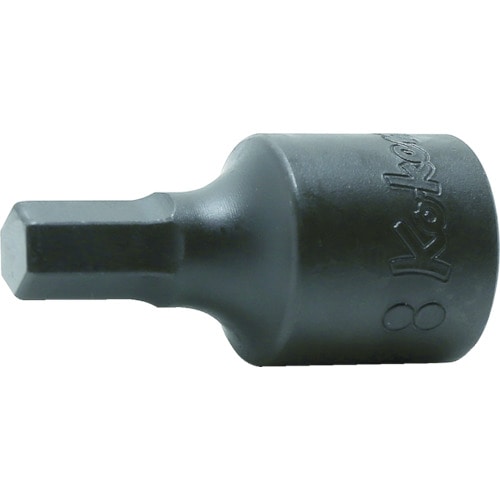 □コーケン ヘックスビットソケット 対辺4 差込角12．7 全長43