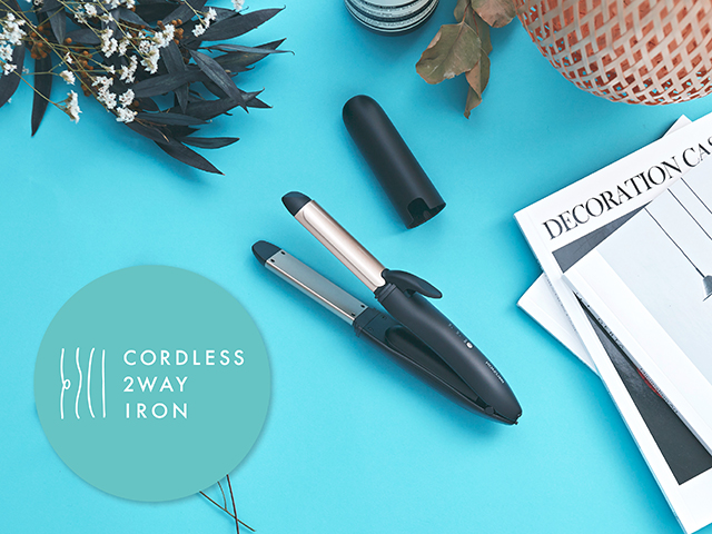 コードレス2WAYアイロン KHR-7440/K｜ヘアアイロン｜ヘアケア