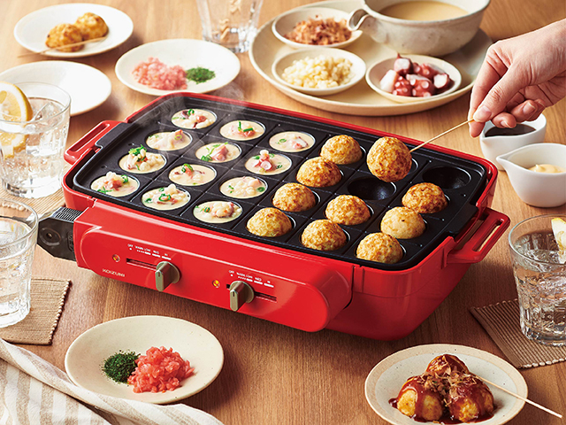 たこ焼きプレート KSG-PL01｜IH調理器／グリラーなど｜キッチン