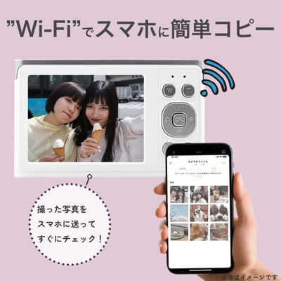 KEIYO WIFIデジカメ マットブラック AN-DC003-BK の通販 - カテゴリ
