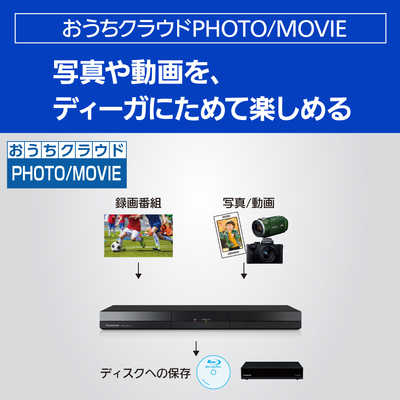 パナソニック Panasonic ブルーレイレコーダー DIGA(ディーガ) ［1TB