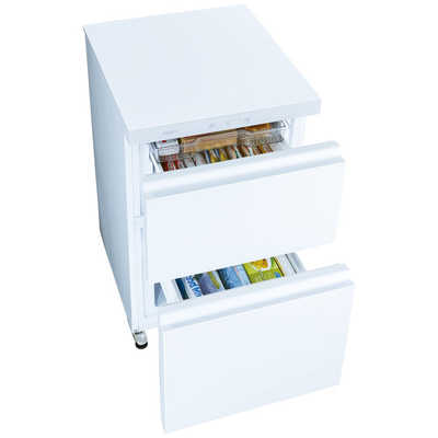 アクア AQUA 冷凍庫 2ドア 引き出しタイプ 100L AQF-GD10M-W