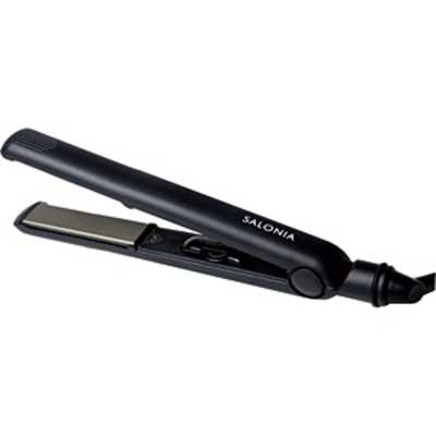サロニア ストレートアイロン 24mm 120℃～230℃ 海外対応 交流(コード