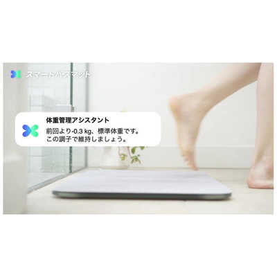 商品名】 issin 体重計 スマートバスマット 型番：SBM22U01LJ issin