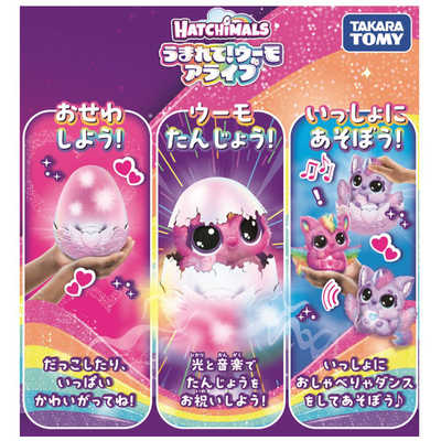 タカラトミー うまれて！ウーモ アライブ パフィコーン の通販