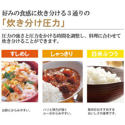 象印マホービン ZOJIRUSHI 炊飯器 5.5合 極め炊き 圧力IH