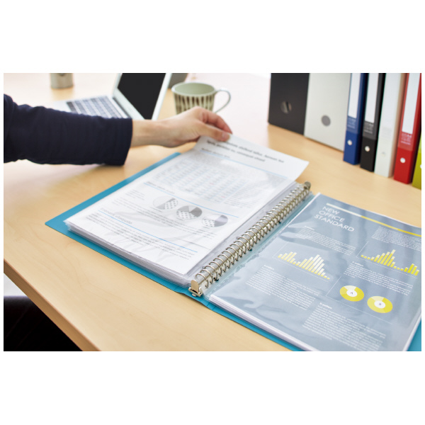 クリヤーブックNEOS替紙式ミドルA4縦30穴10枚ブラック | コクヨ公式