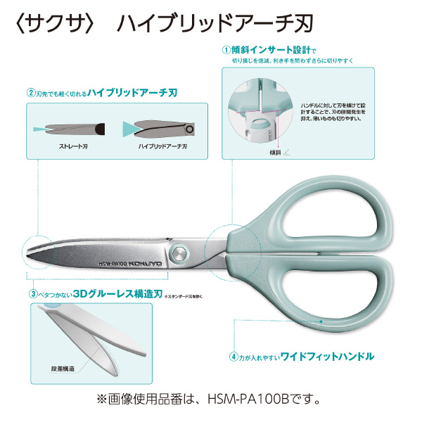 ハサミ（サクサ)（チタン・グルーレス刃） | コクヨ公式