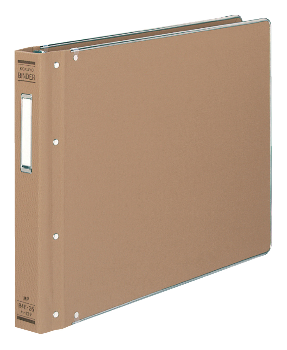 バインダーMP B6横13穴布貼り・角金付き200枚｜文具｜コクヨ