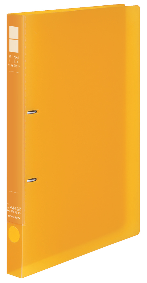 スリムスタイル クリアカラーリングファイル A4-S 2穴 180枚収容