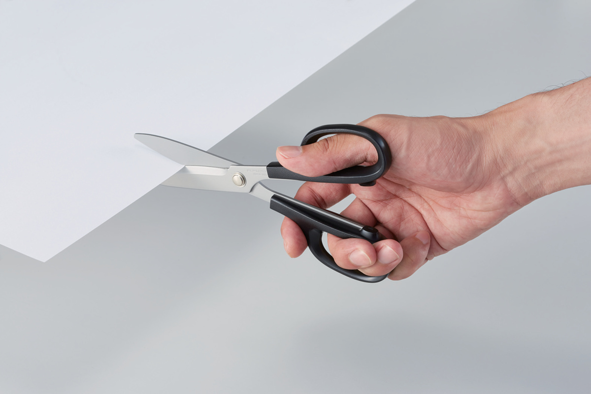 ハサ 強力高級ハサミ スタンダード 刃渡り寸法70mm 黒｜文具｜コクヨ