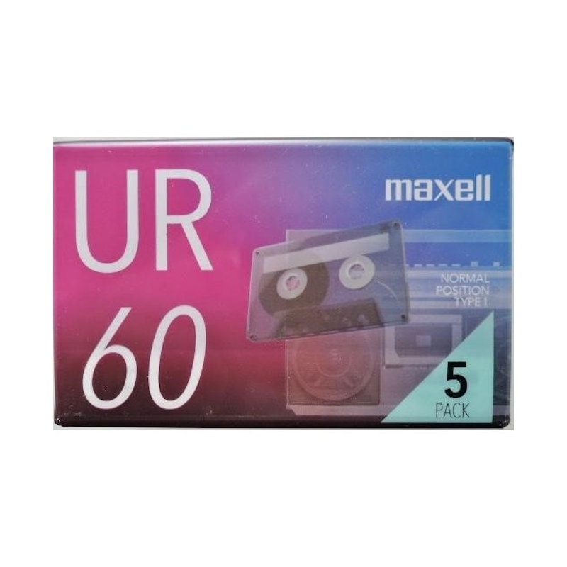 マクセル 録音用カセットテ－プ60分 5巻 UR－60N5P の通販