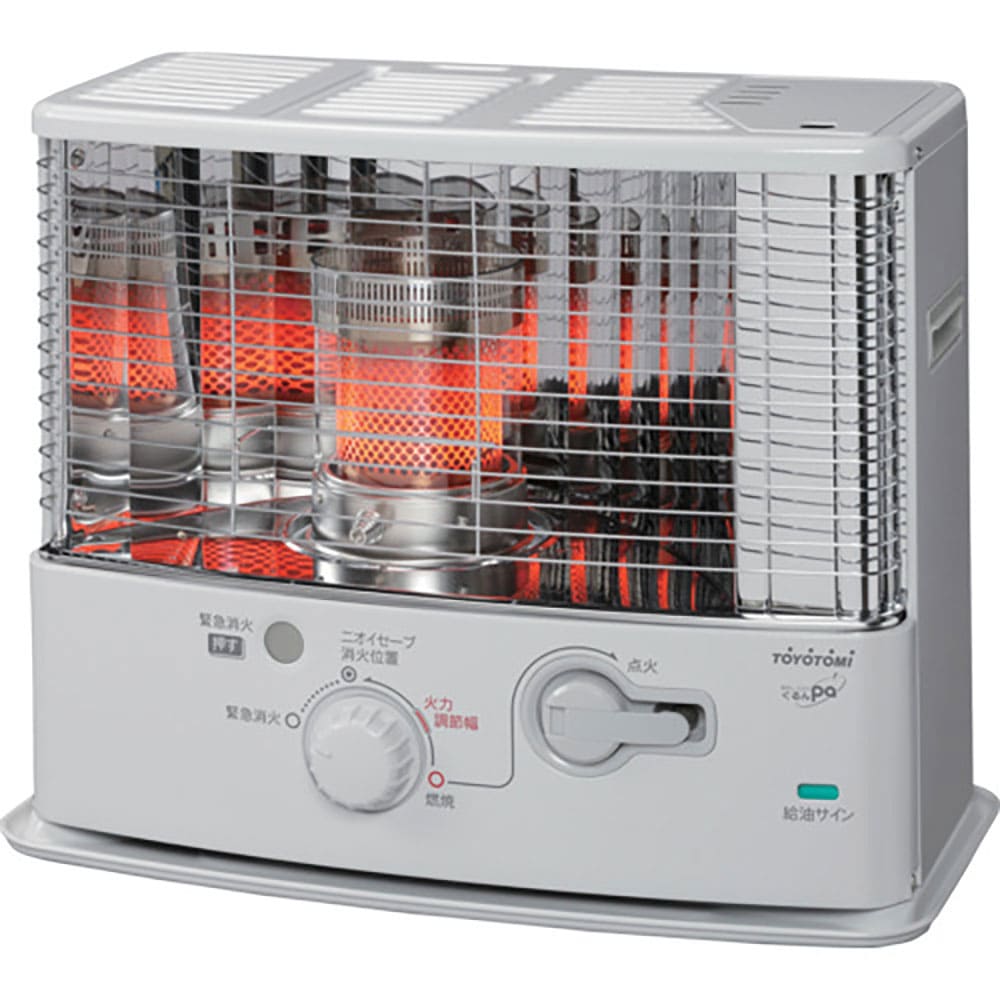 TOYOTOMI 反射型石油ストーブ 電池レス手回し着火タイプ RS