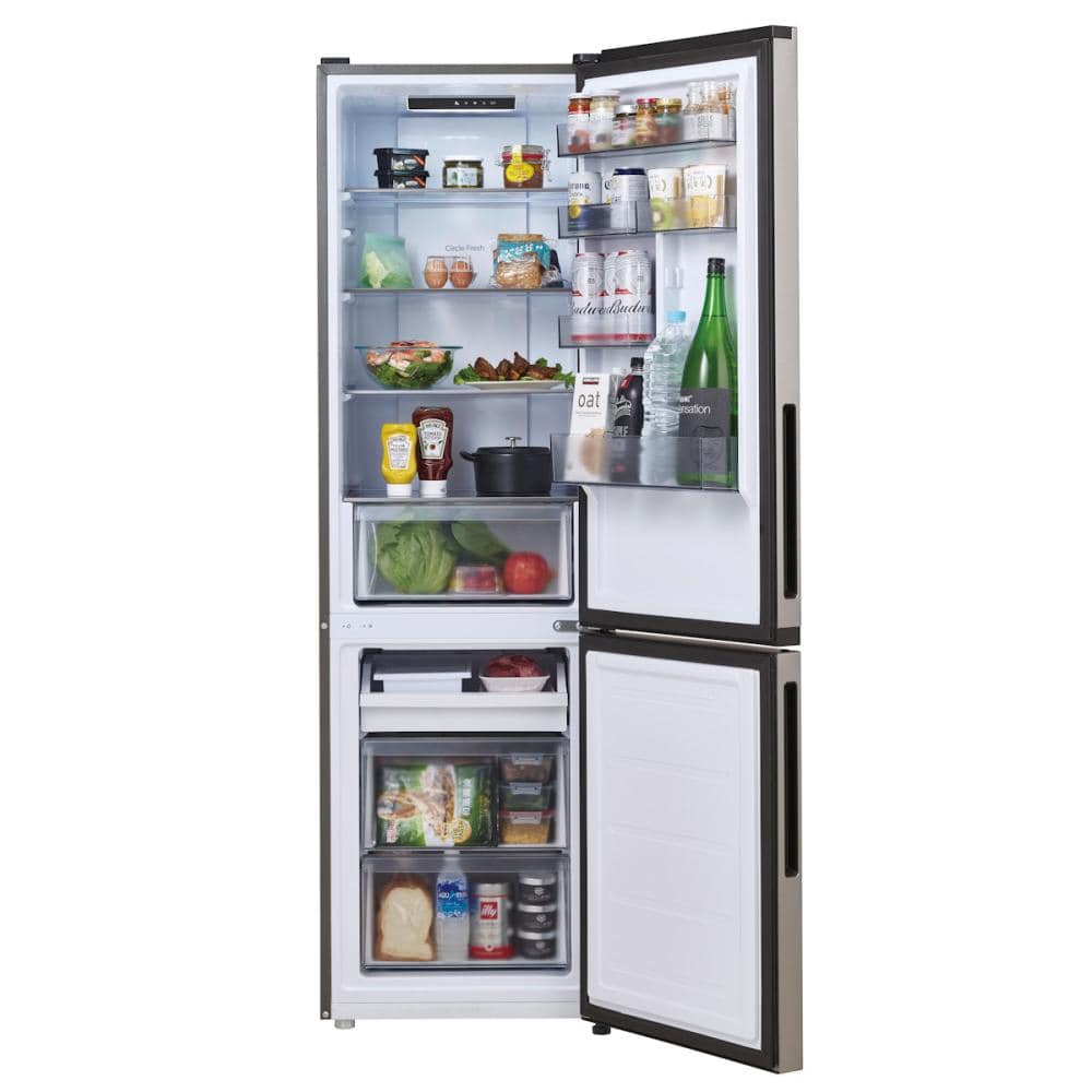 ハイアール 2ドア冷蔵庫 279L 右開き ステンレスシルバー JR