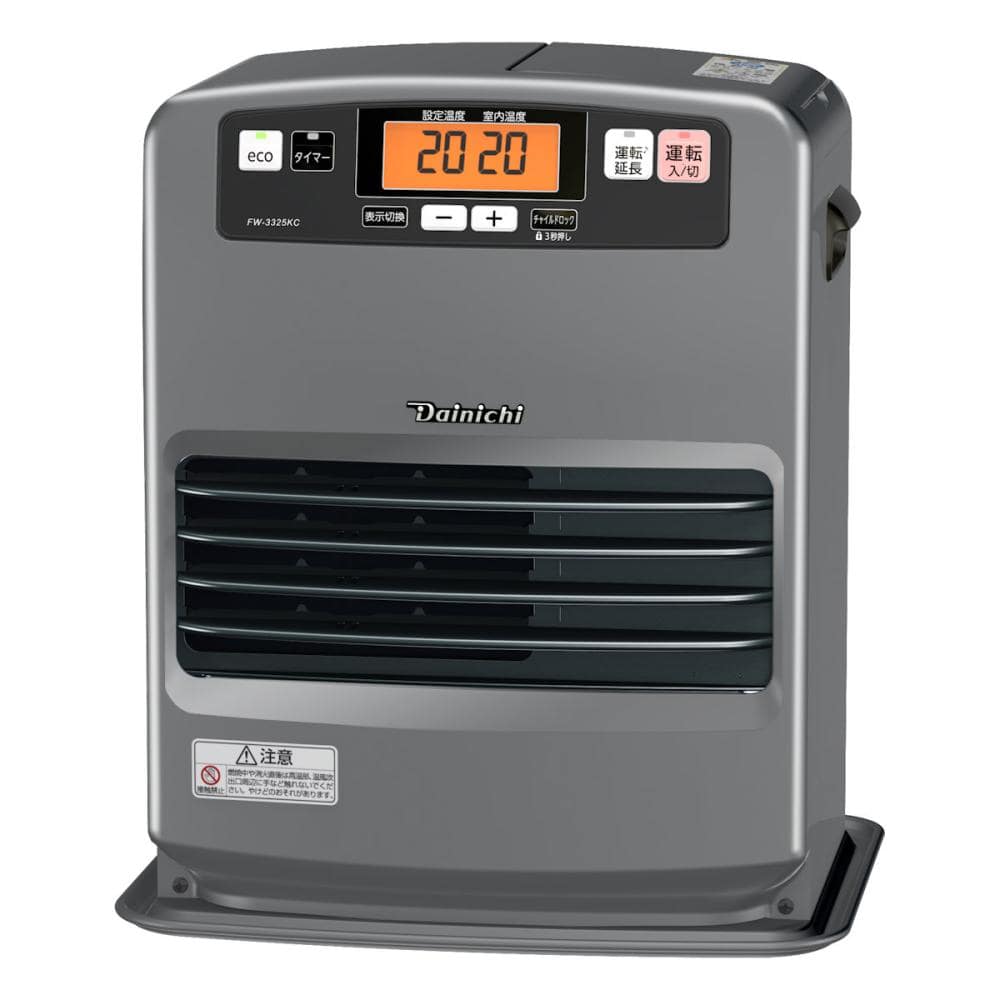 ダイニチ 石油ファンヒーター 木造9畳 マットグレー FW