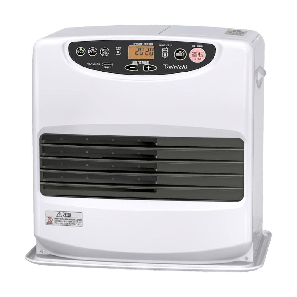 ダイニチ 石油ファンヒーター 木造12畳 スノーホワイト FW