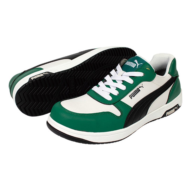 PUMA プロテクティブスニーカー フロントコート グリーン ロー