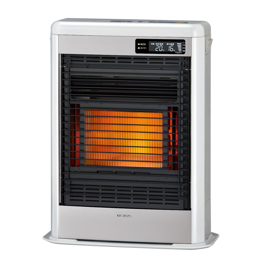 コロナ FF式輻射ストーブ 木造18畳 ホワイト FF－6825PK