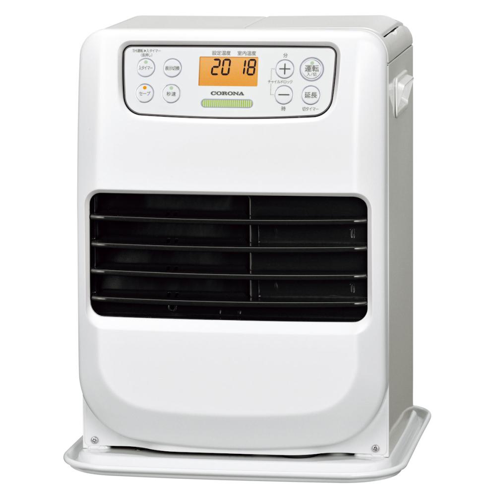 コロナ 石油ファンヒーター 木造7畳 マットホワイト FH