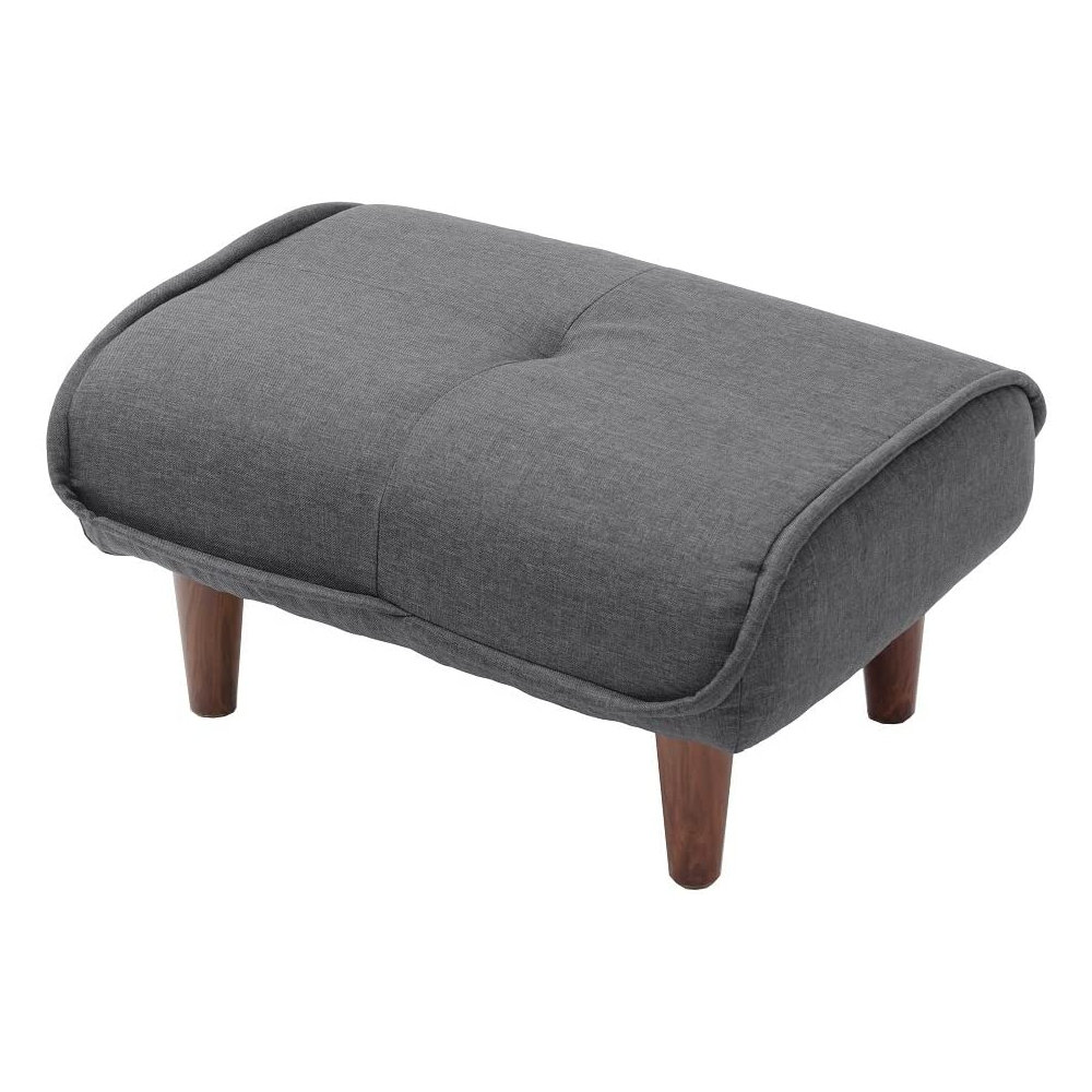 セルタン オットマン 1人掛け デニム調アッシュグレー A281pー