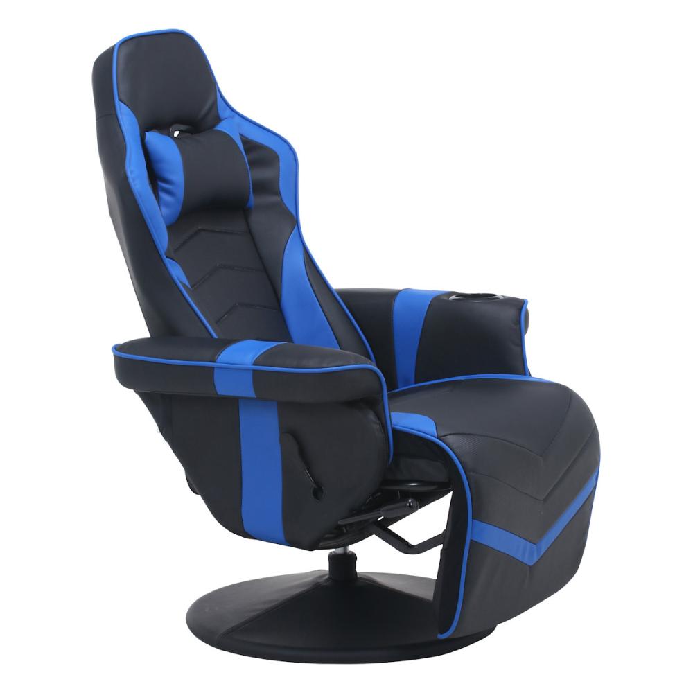 不二貿易 ゲーミングパーソナルチェア カーナ ブラック／ブルー BTー