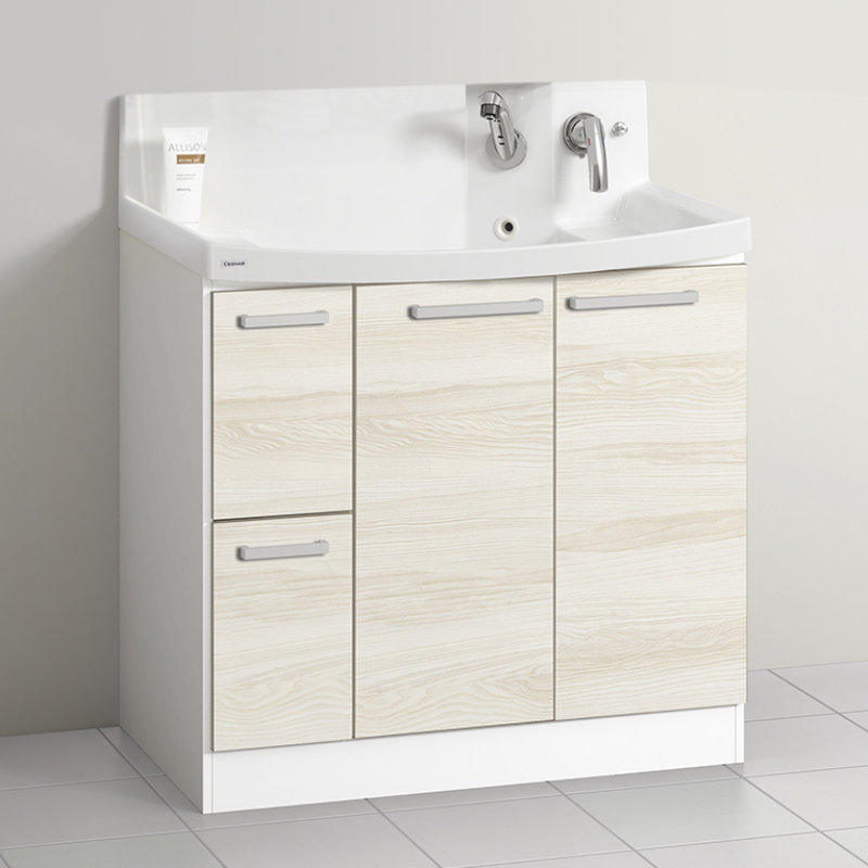 クリナップ 洗面台 ファンシオ 間口900mm 高さ800mm 引出し