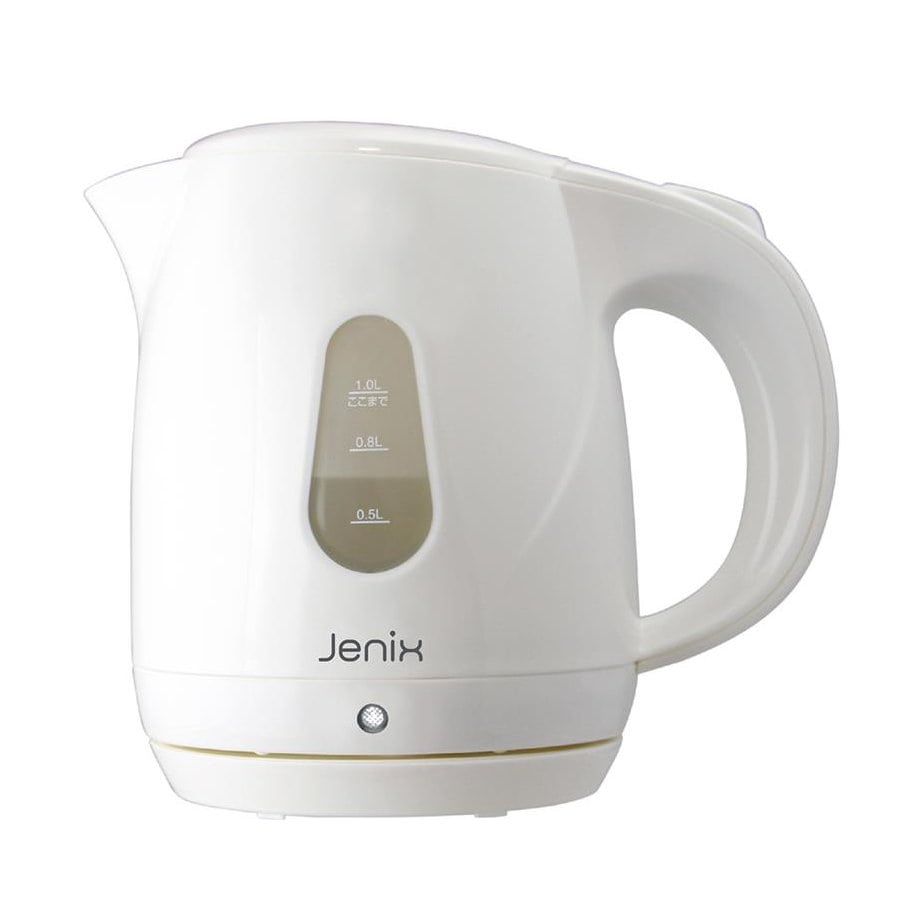 Jenix（ジェニックス） 電気ケトル 1．0L ホワイト JX