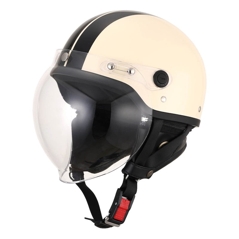 石野 バブルシールド付ハーフヘルメット の通販 | ホームセンター