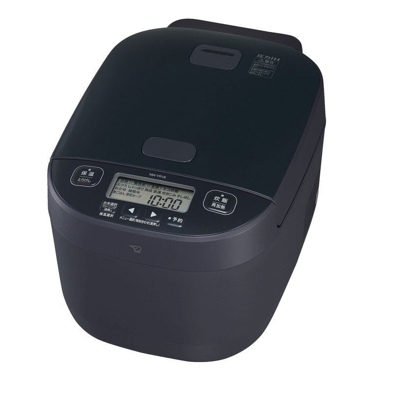 象印 圧力IH炊飯ジャー 1升炊き ブラック NW－YR18－BZ の