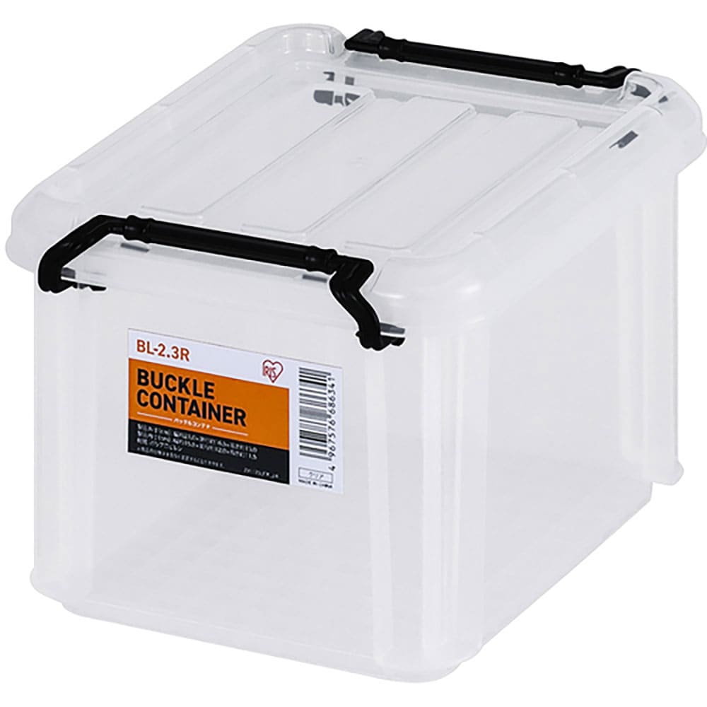IRIS 299262 バックルコンテナ クリア BL－2．3R