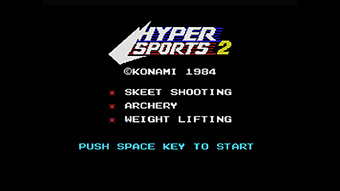 HYPER SPORTS 2（MSX版） | KONAMI コナミ商品・サービス情報サイト