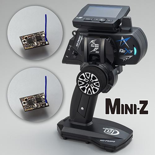 EX-NEXT（標準グリップ）ブラックSP MINI-Z EVO2 レシーバーユニット