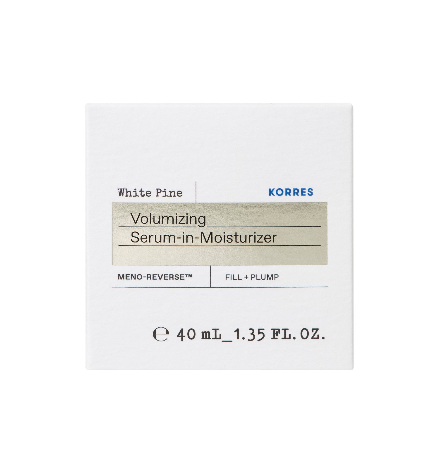White Pine Meno-Reverse™ Volumizing Serum-In-Moisturizer | KORRES