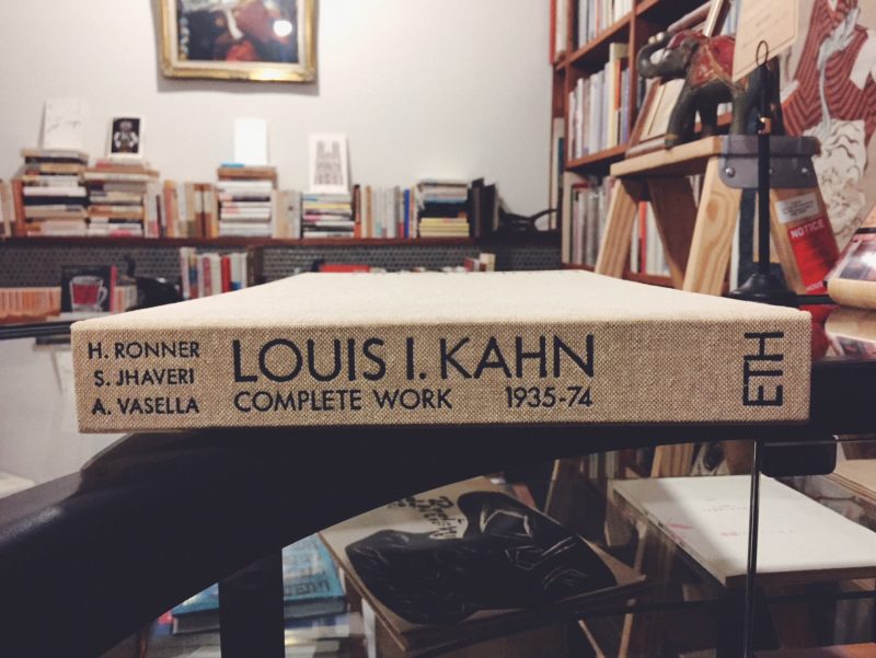 ルイス・カーン コンプリートワーク1935-74 初版 ｜ LOUIS I.KAHN