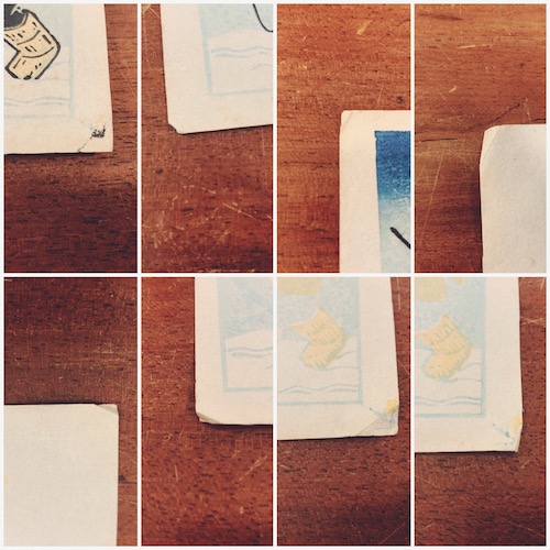 勝平得之『秋田風俗 冬の版画集 其二』未裁断作品と1〜4色までの摺りの